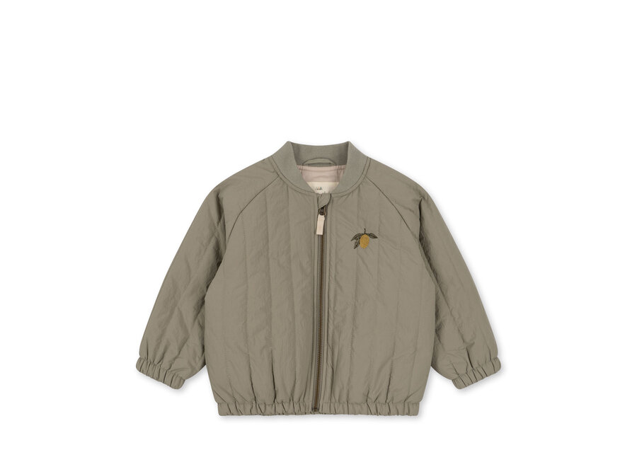 Juno bomber jacket - Laurel oak lemon