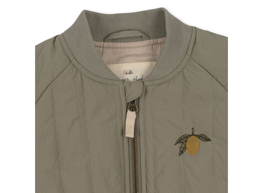 Juno bomber jacket laurel oak lemon