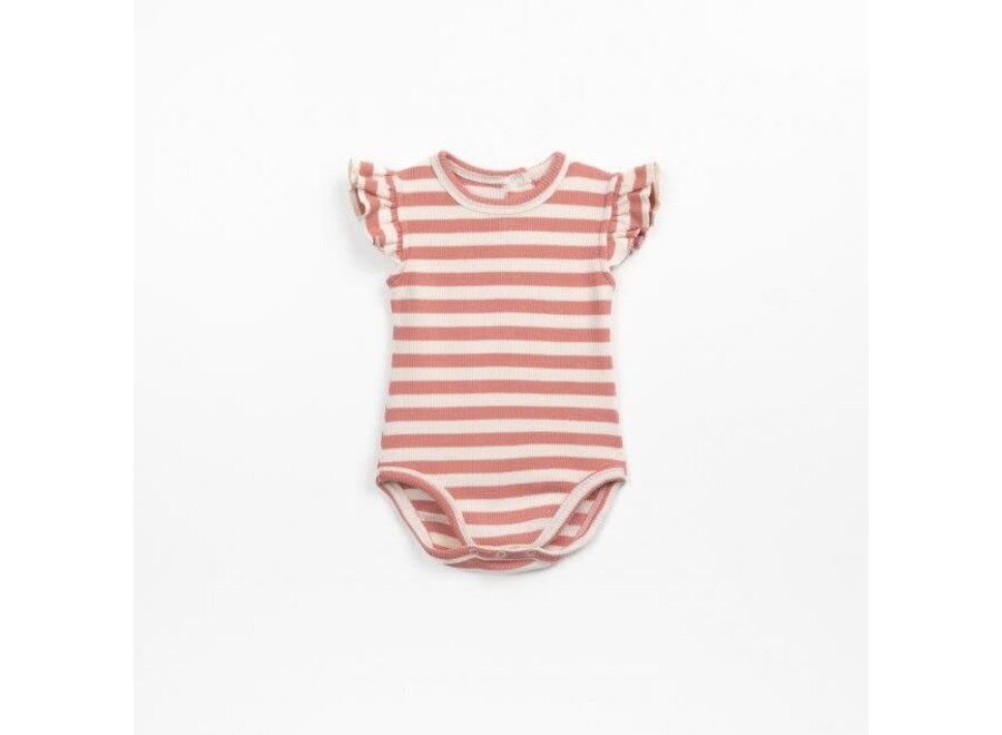 Striped rib body - Coral