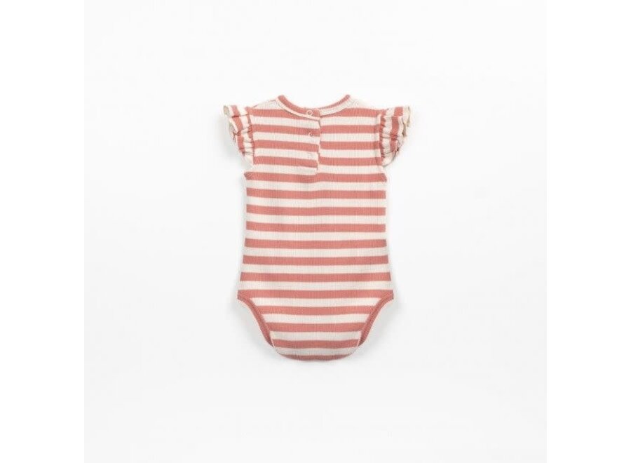 Striped rib body - Coral