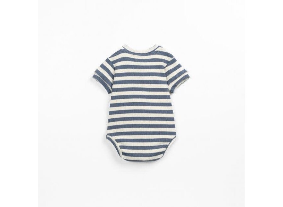 Striped rib body - Sea