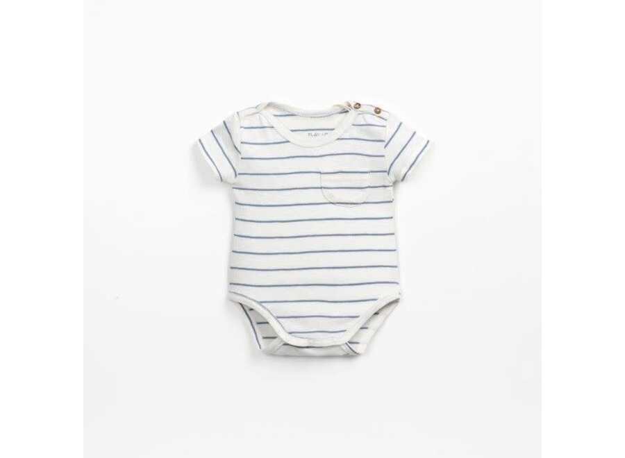 Striped rib flamé body - Sea