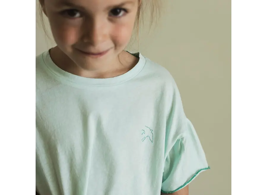 Flutter T-shirt - Mint green