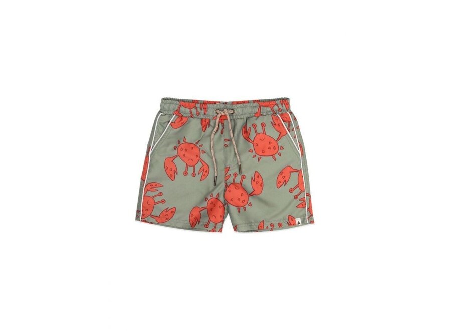 AM. Tyler swimshort - Happy crab print