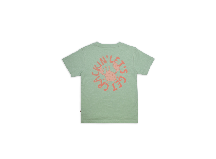 AM. Zoe T-shirt crab - Mint green