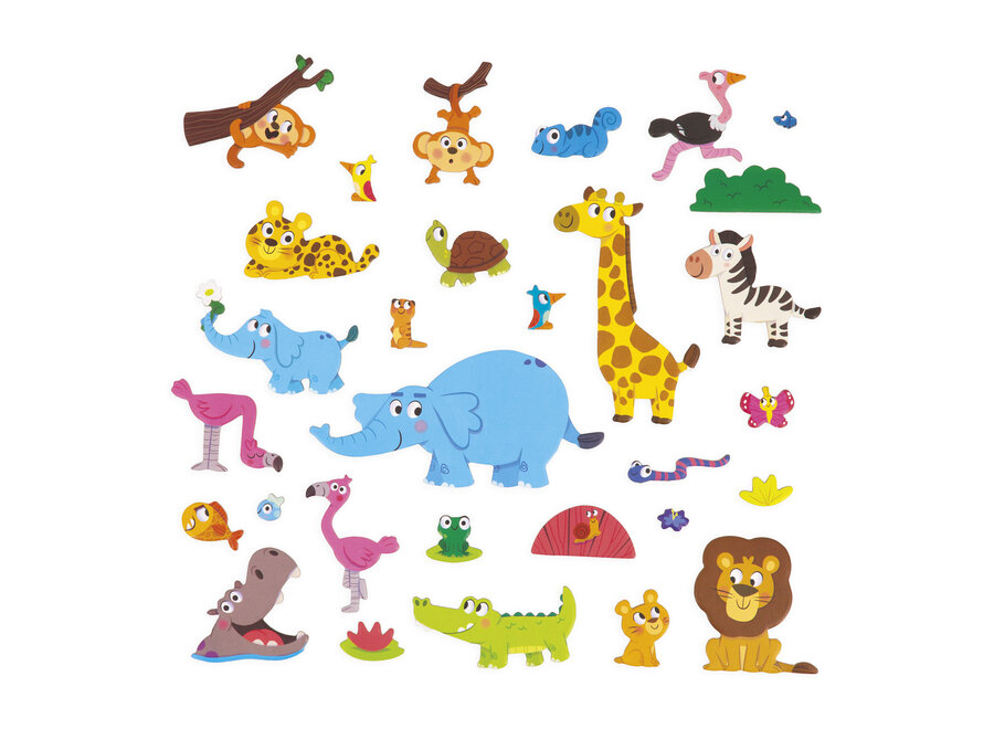 Magneti stories - Afrikaanse dieren