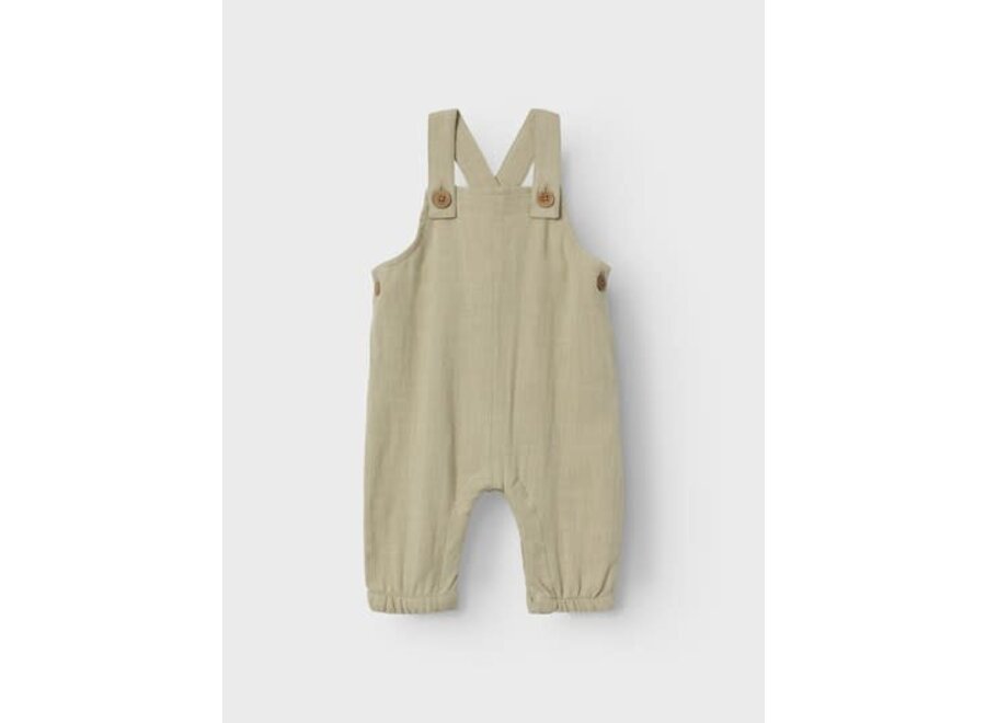 Dolie fin loose overall - Moss grey