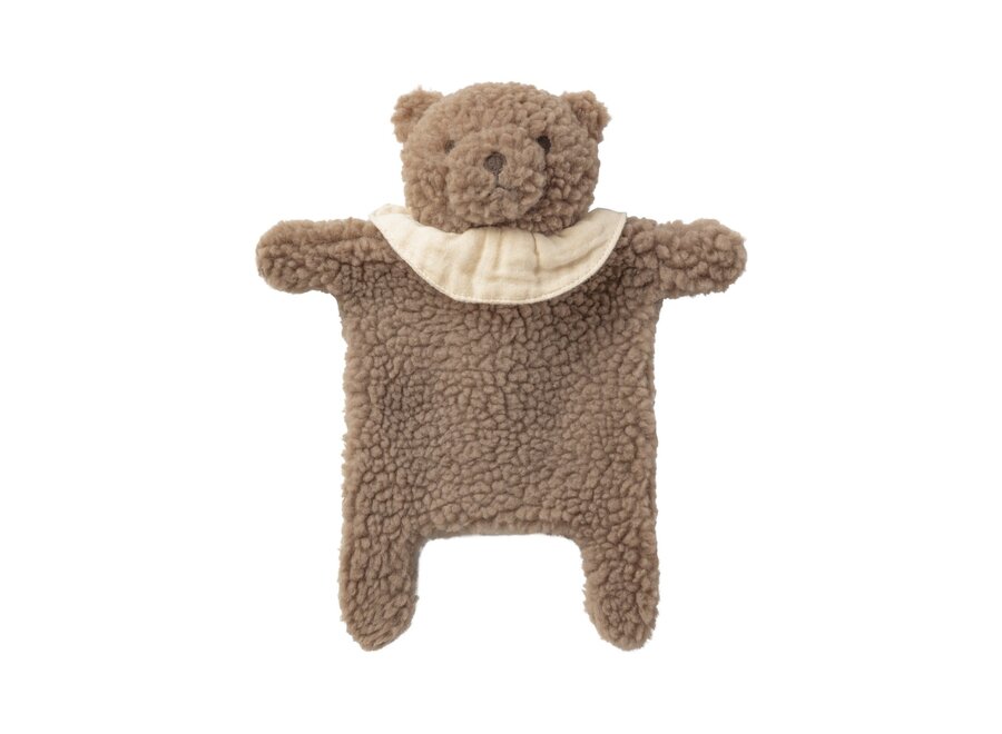 Sherpa cuddle cloth - Bear