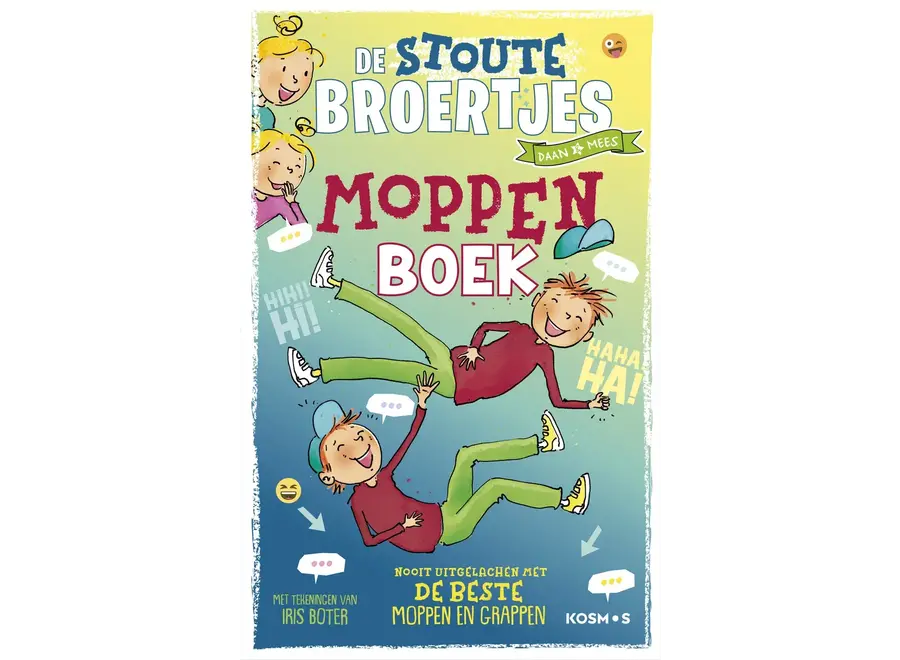 De stoute broertjes - Moppenboek (6+)