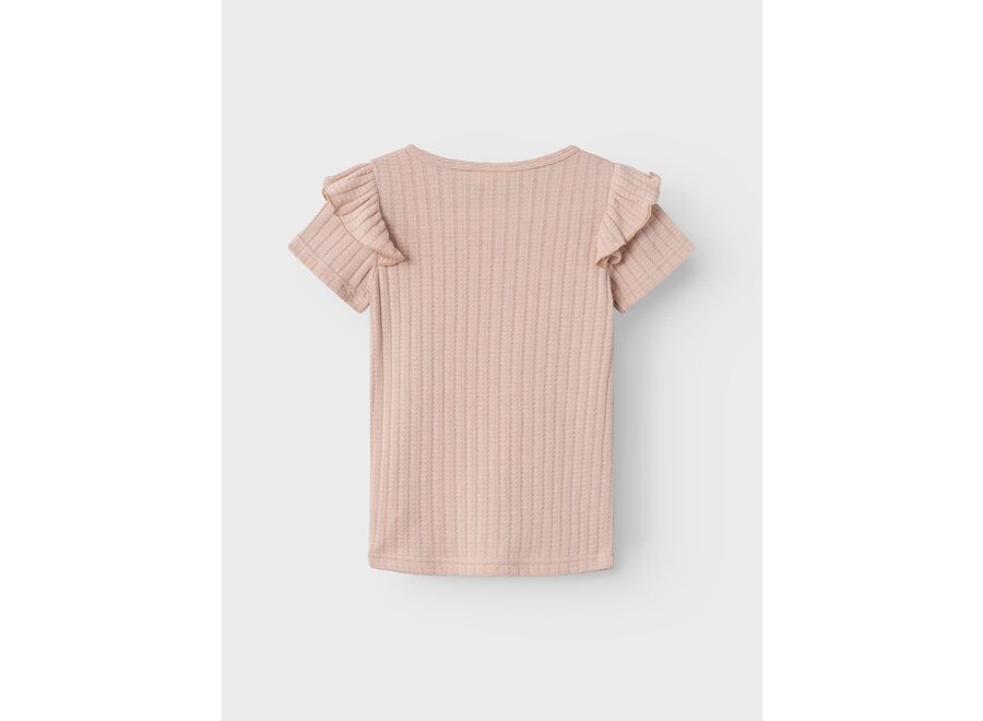 Frila SS slim top - Rose dust