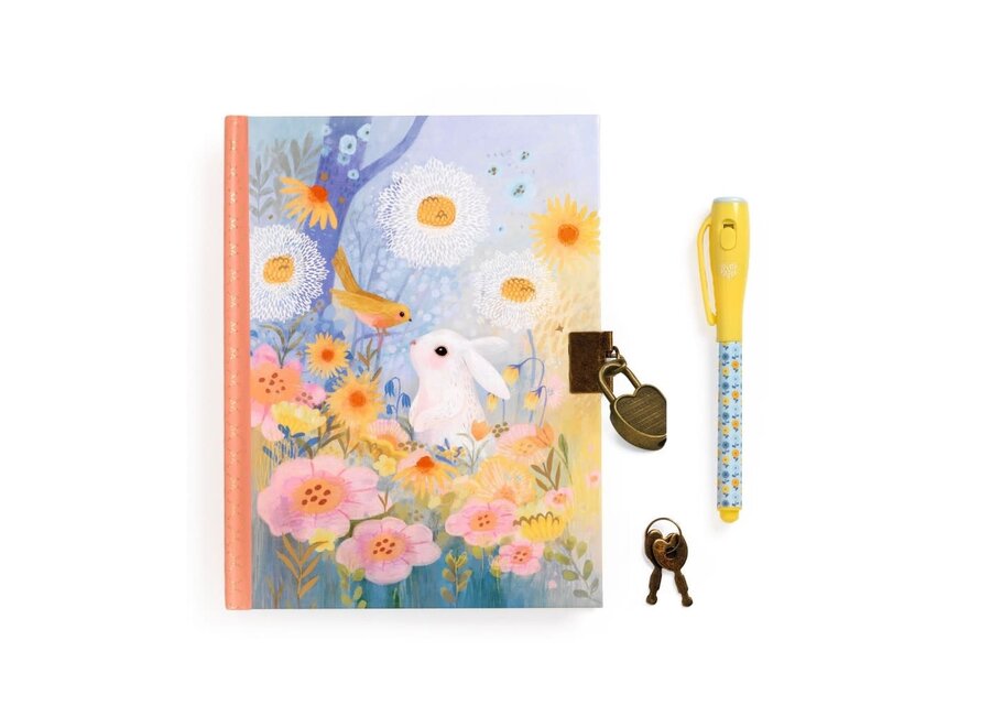 Little secret book Kendra rabbit - With magic pen