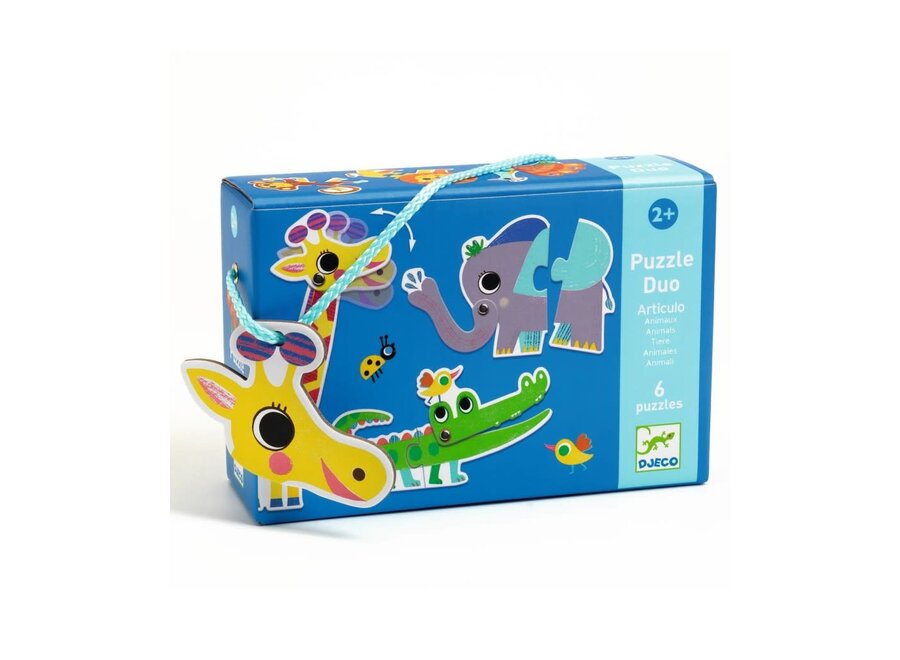 Puzzle duo - Articulo animals