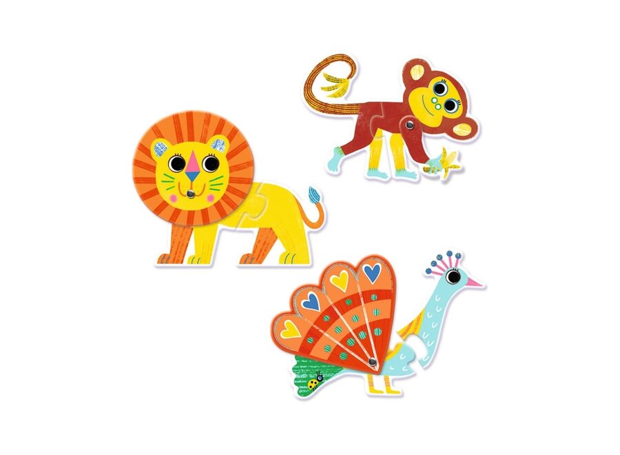 Puzzle duo - Articulo animals
