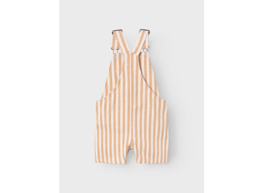 Hugo loose twill shortsuit - Clay stripes