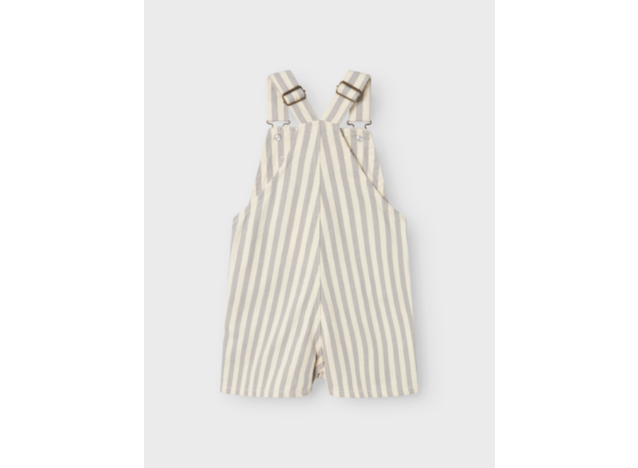 Hugo loose twill shortsuit - Limestone stripes