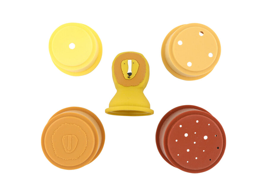 Stacking cups - Mr. lion (5 pcs.)