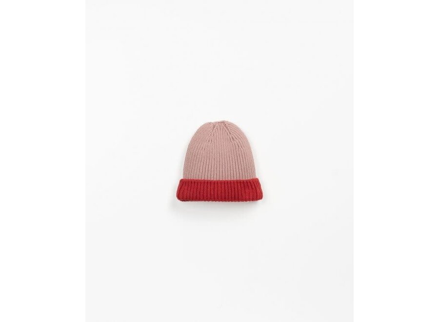 Knitted beanie - Malva