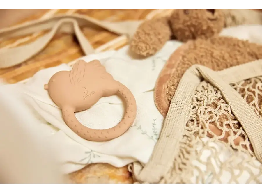 Bijtring rubber - Lovely birds