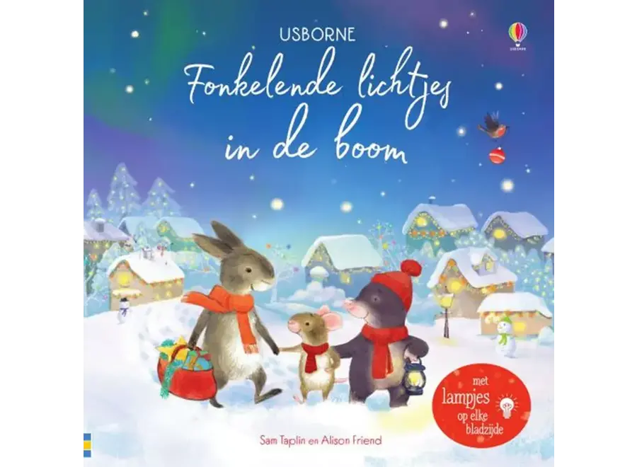 Fonkelende lichtjes in de boom - Met lampjes