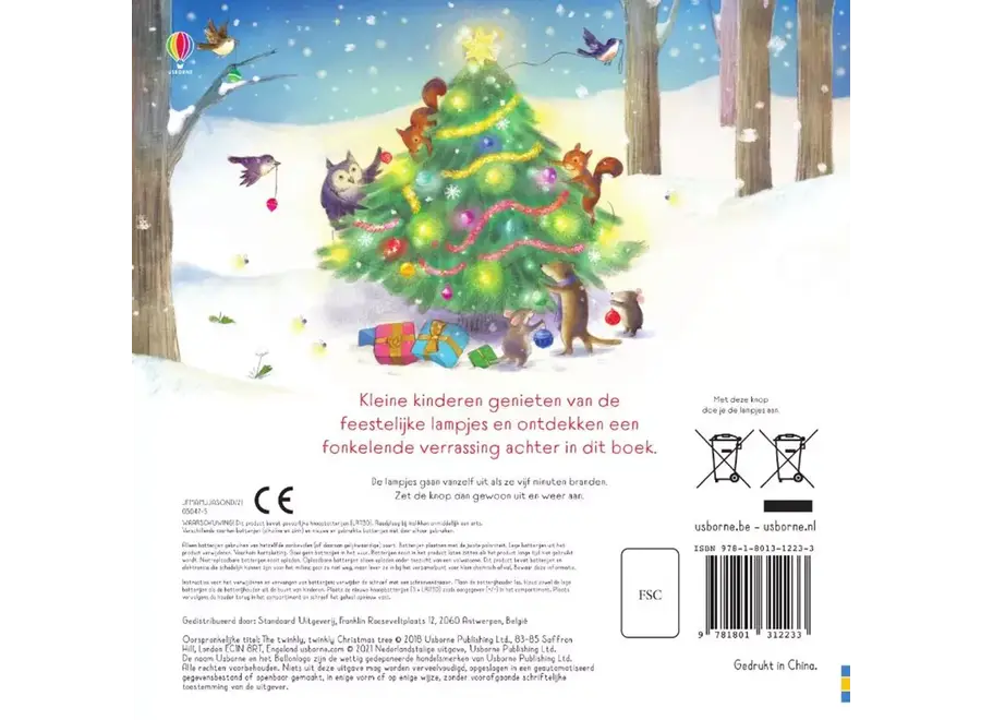 Fonkelende lichtjes in de boom - Met lampjes