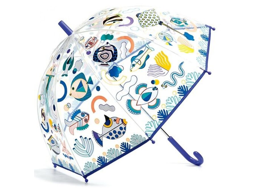 Kinderparaplu magische kleuren - Vissen