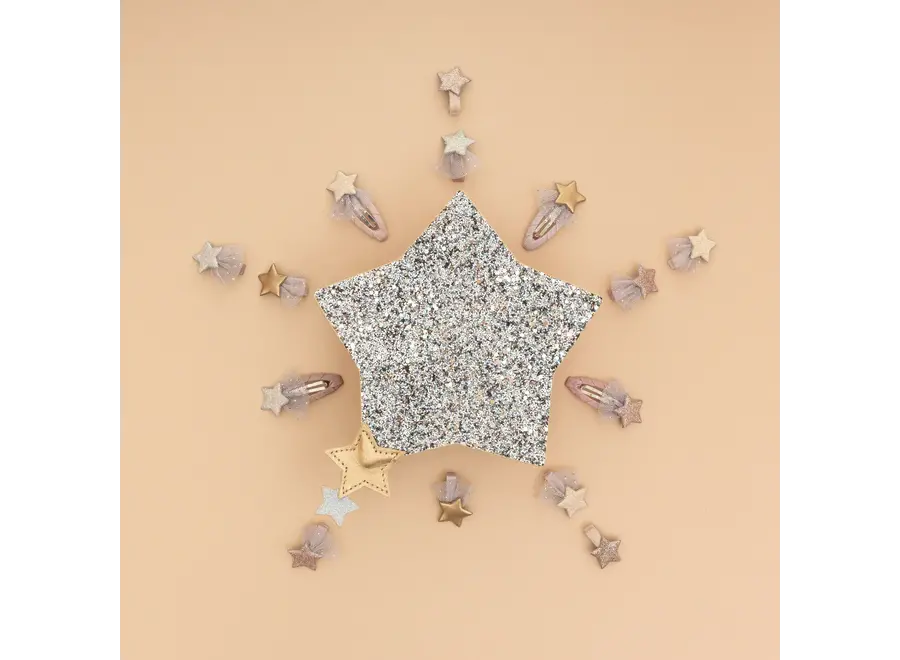 Sparkly glitter star bag