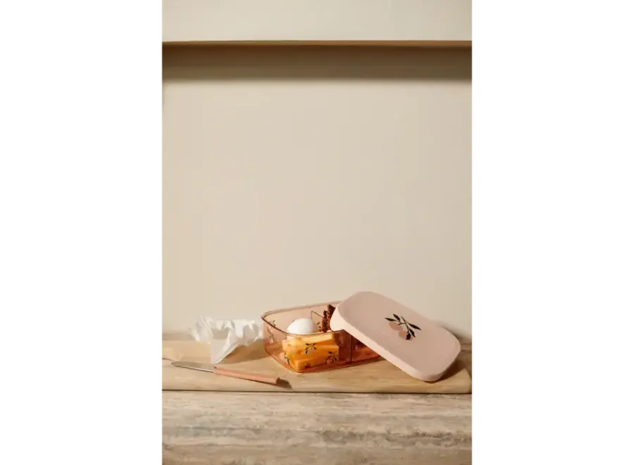 Ako tritan snackbox - Peach/ Sea shell