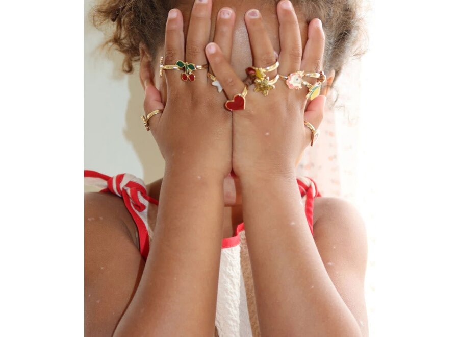 Ring set - Multi color (12-pack)