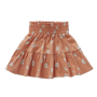 Smock skirt daisies print