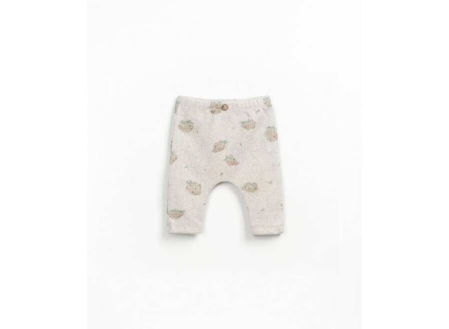 Printed leggings jersey - Grés morangos