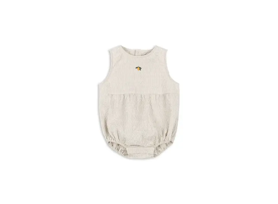 Elliot romper - Quarry stripes