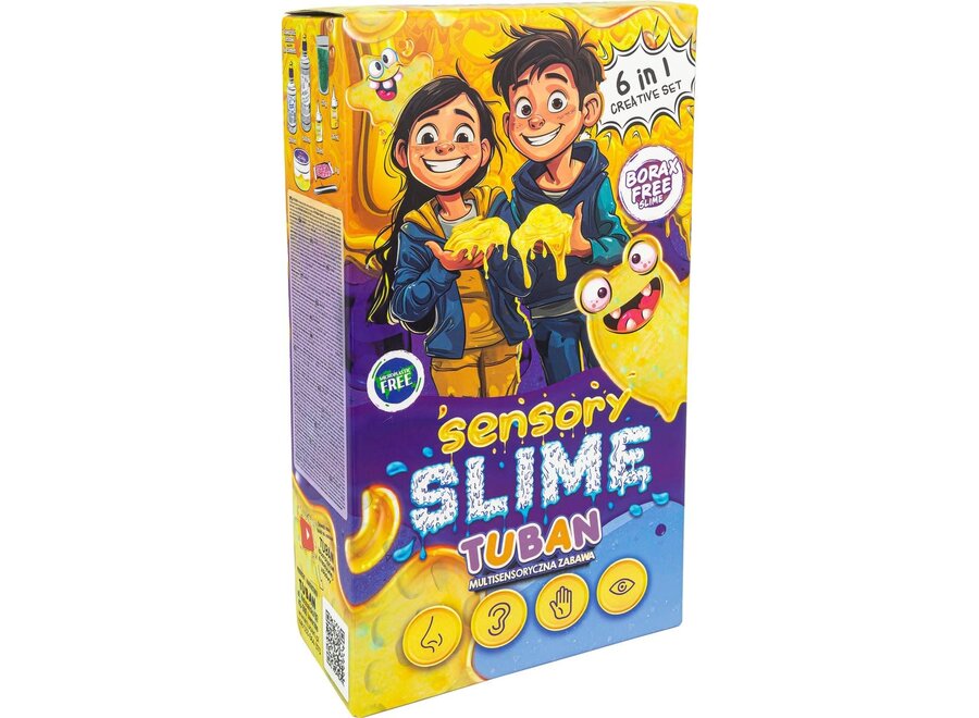 Sensory slime - 6 in 1 creative set