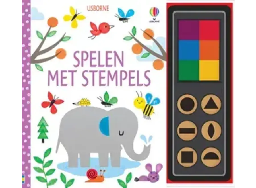Spelen met stempels - Dierentuin