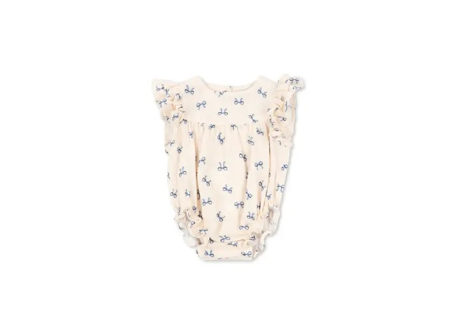 Coco romper - Bow blue