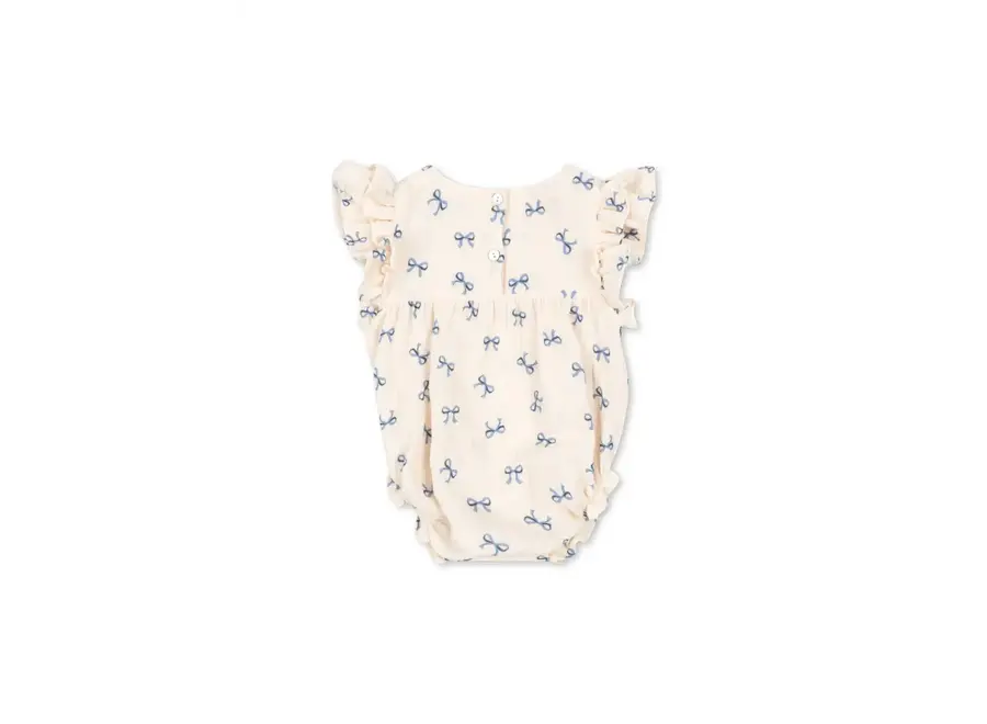 Coco romper - Bow blue