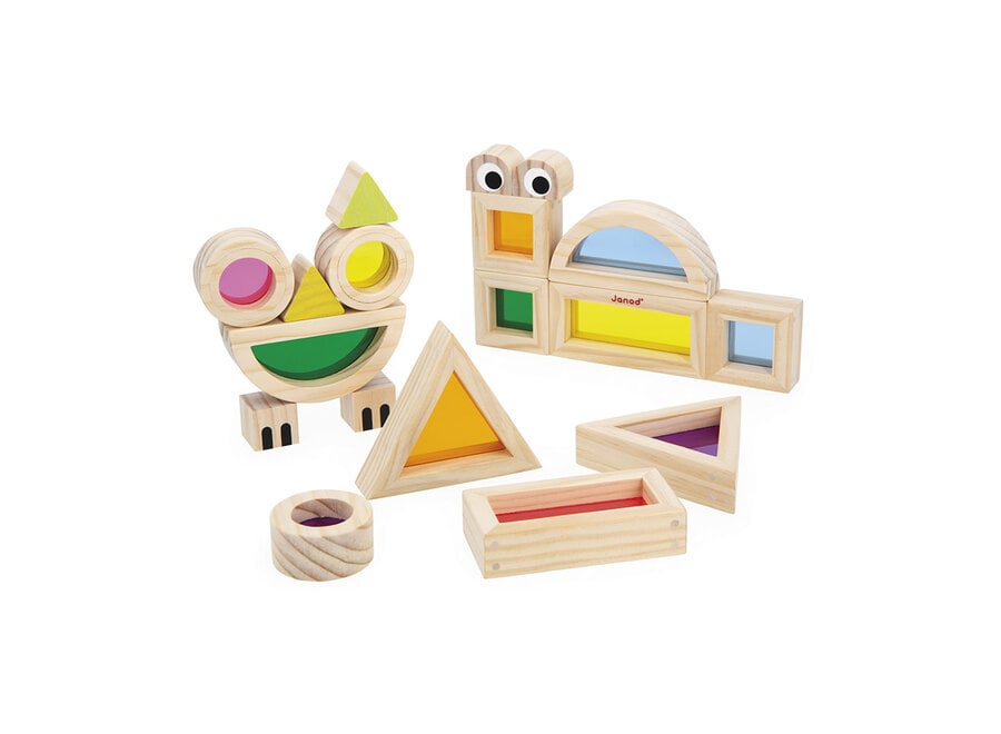 Sensori - Doorschijnende blokkenset