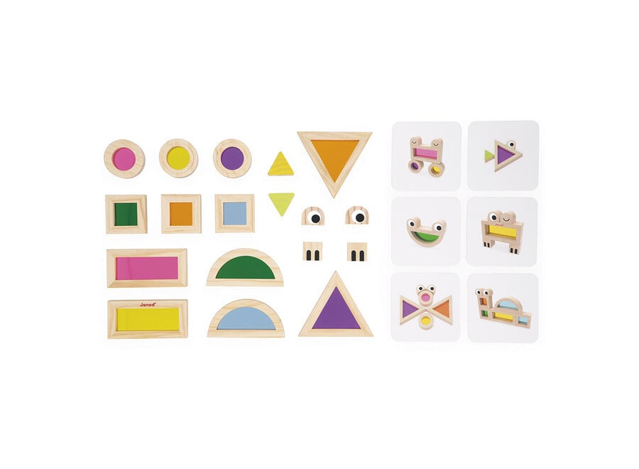 Sensori - Doorschijnende blokkenset