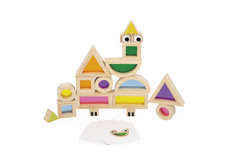 Sensori - Doorschijnende blokkenset