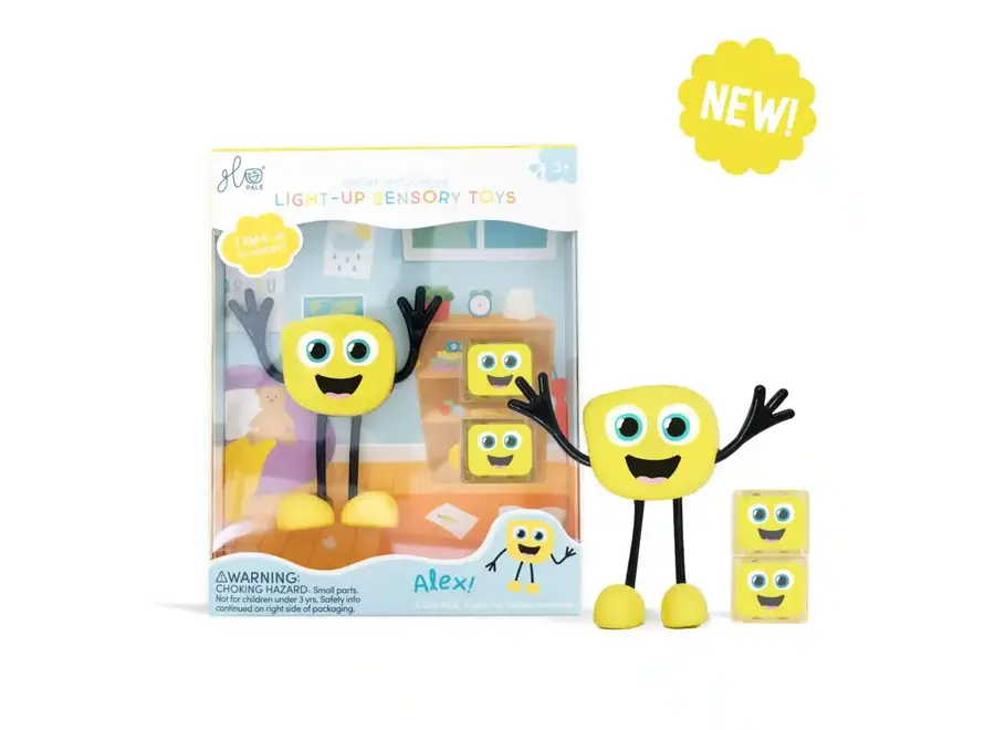 Light up character - yellow Alex