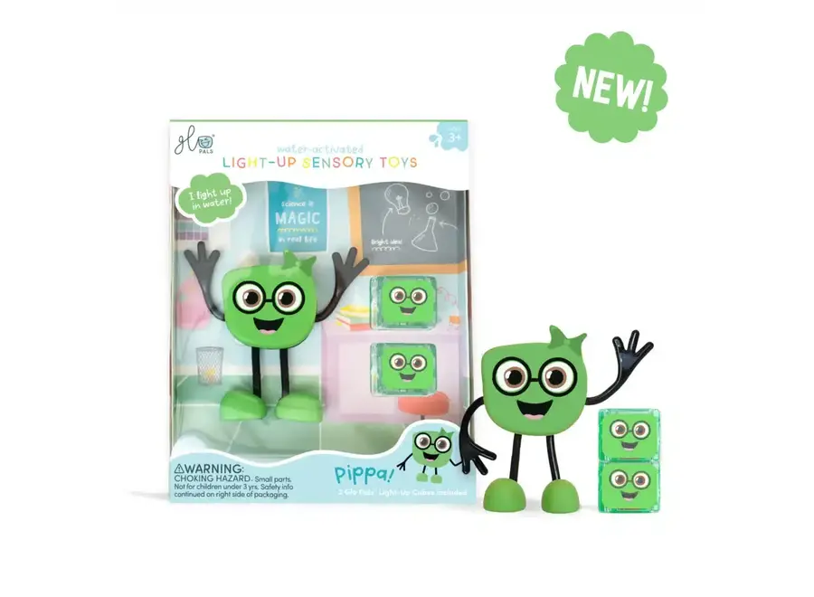 Light up character - green Pippa