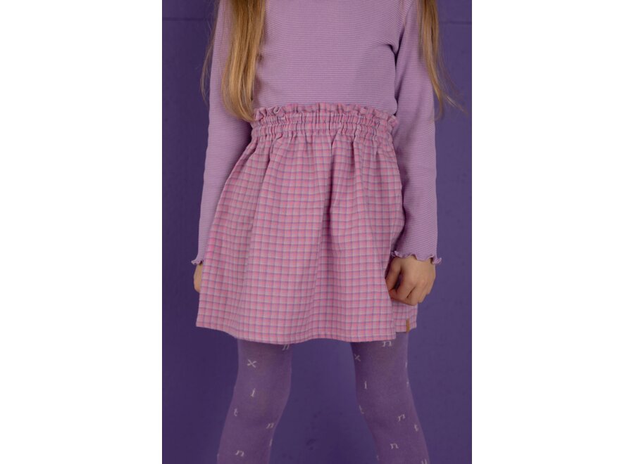 Meis longsleeve - Purple stripe