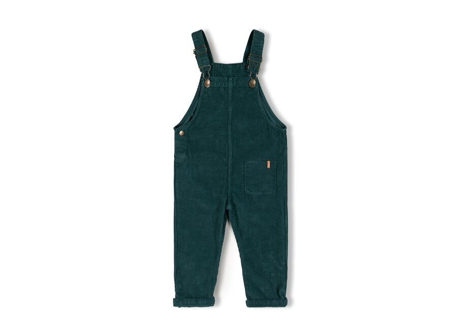 Corduroy dungaree - Moss
