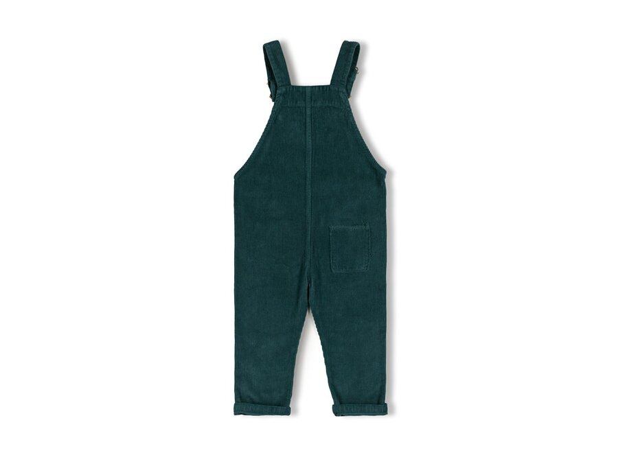Corduroy dungaree - Moss