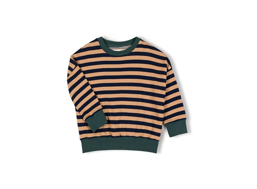 Rel sweater - Navy stripe