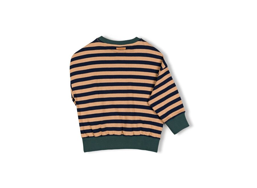 Rel sweater - Navy stripe