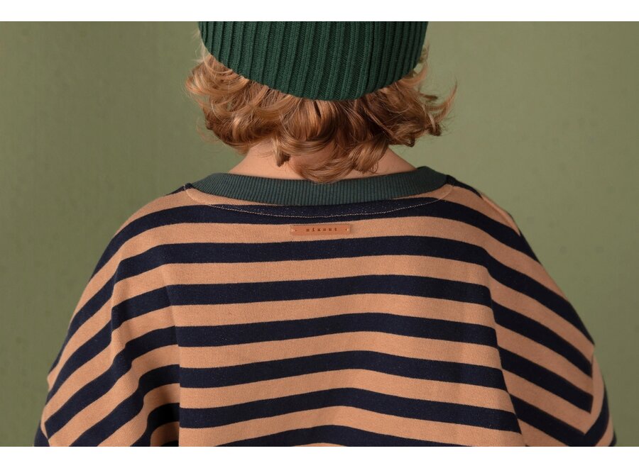 Rel sweater - Navy stripe