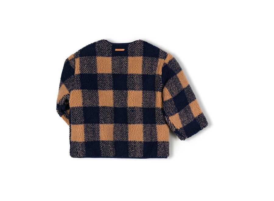 Check jacket - Navy checkered