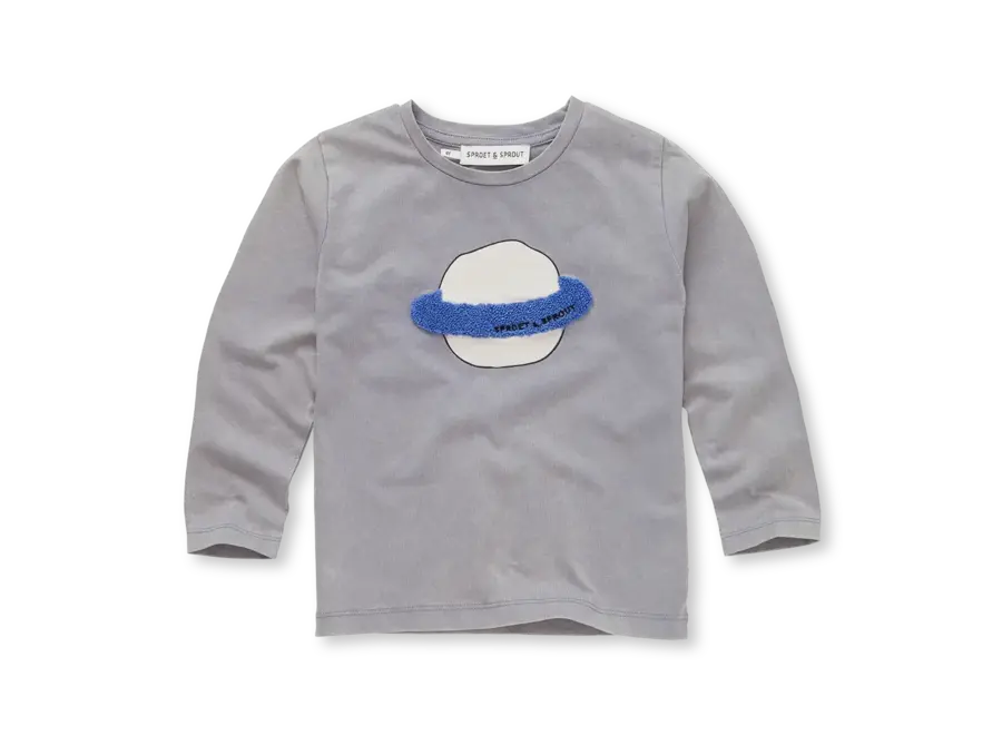 T-shirt Saturn - Stone grey