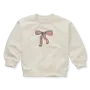 Sweatshirt bow - Ivory