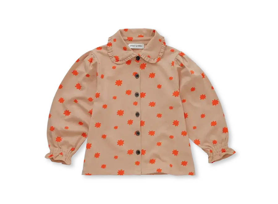 Girly stardust blouse - Praline
